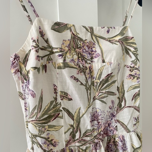 H&M Floral Cotton Midi Dress with Pockets - Picture 5 of 12